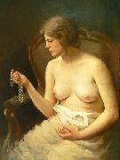 Stanislav Feikl Nude girl by Czech painter Stanislav Feikl, oil painting reproduction